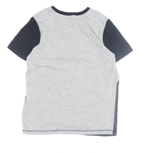 George Boys Batman Graphic T-Shirt Grey Black 11-12 Yrs
