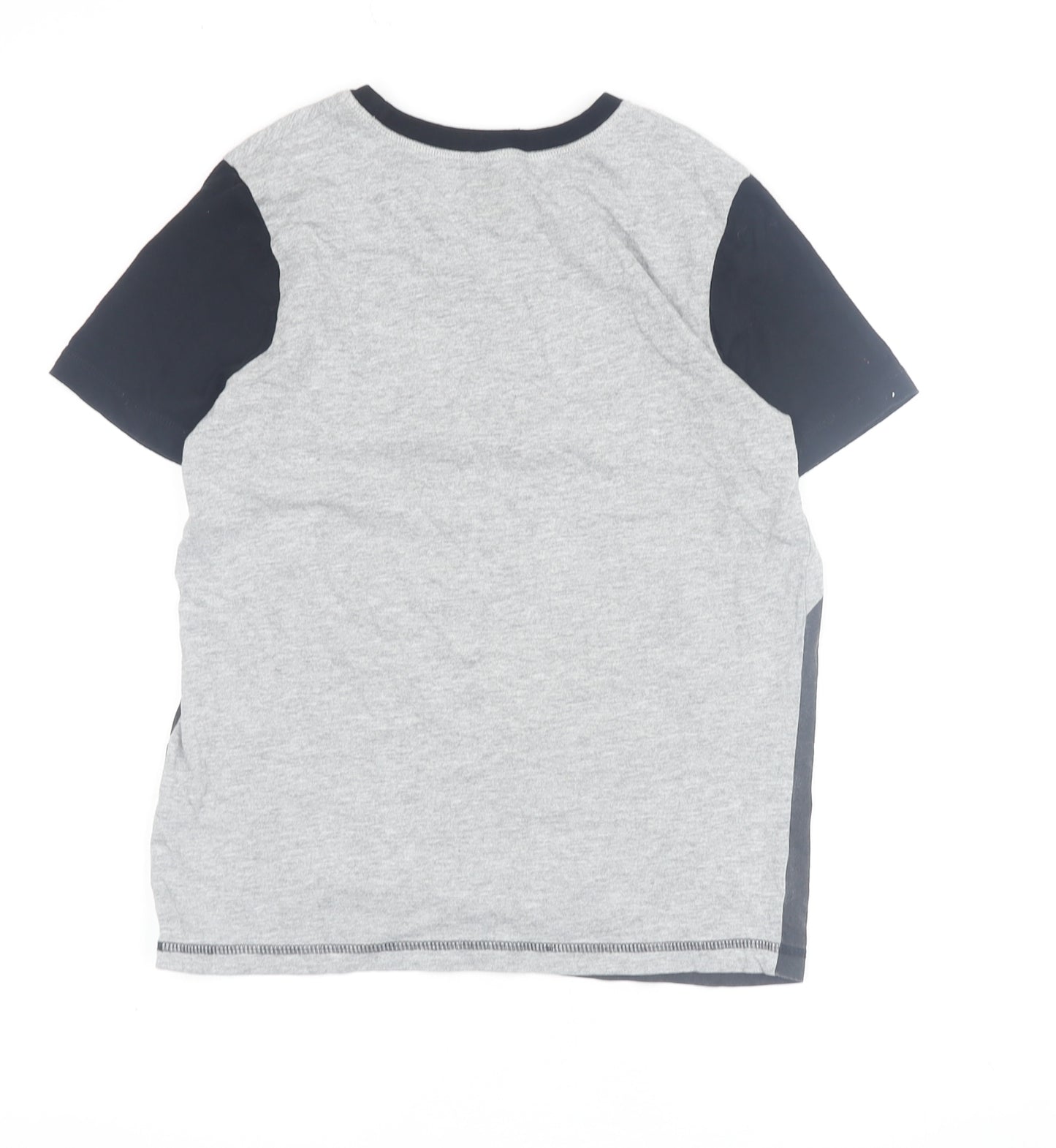 George Boys Batman Graphic T-Shirt Grey Black 11-12 Yrs