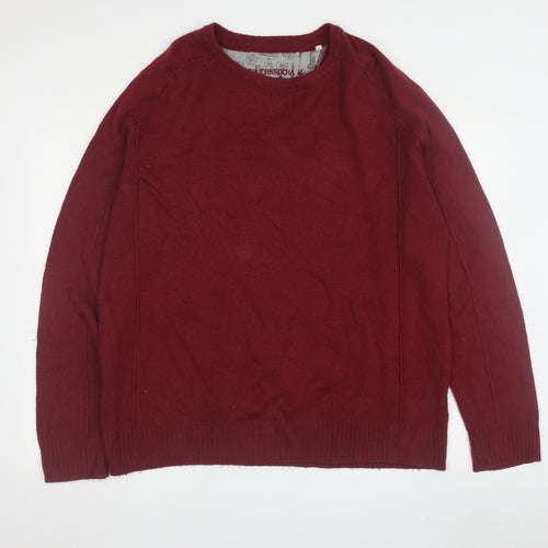 Rocha John Rocha Men's Red Pullover Jumper, Medium