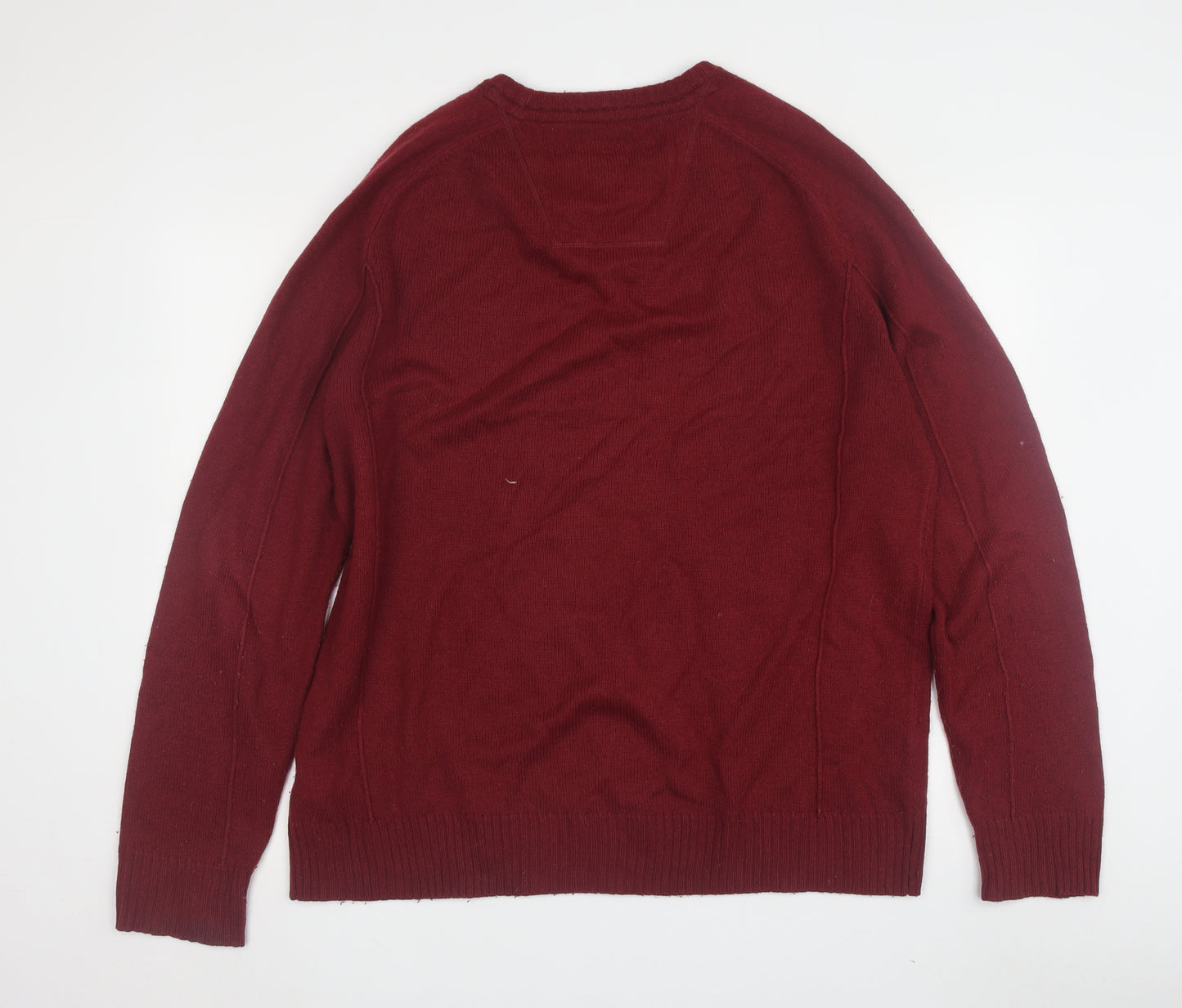 Rocha John Rocha Men's Red Pullover Jumper, Medium