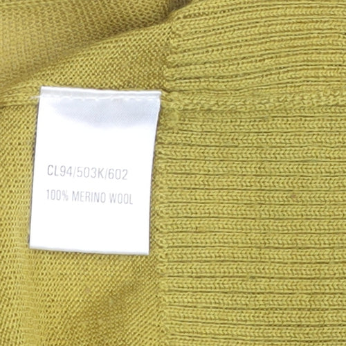 Paul Costelloe Women's Green 3/4 Sleeve Cardigan Size 4