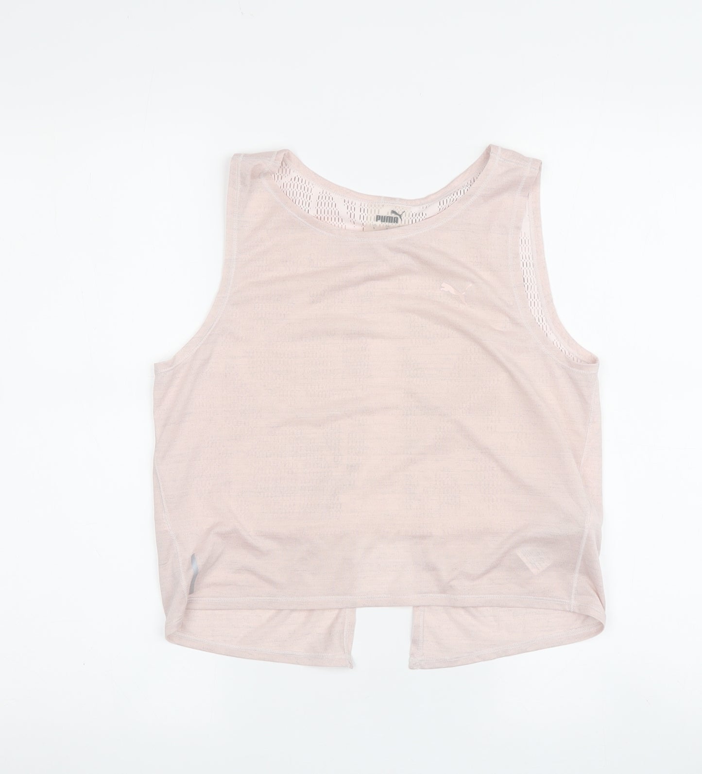 Puma Women's Pink Sleeveless Activewear Tank Size S