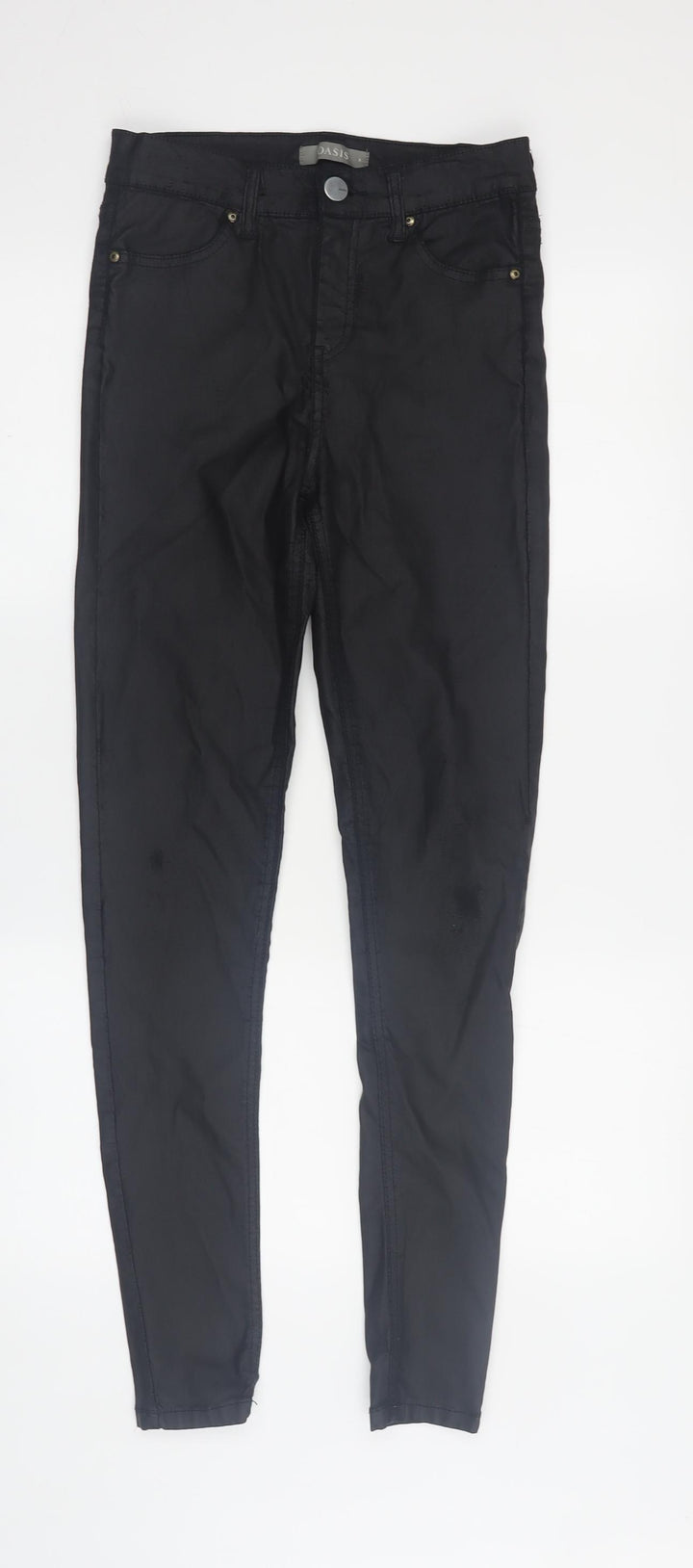 Oasis Women's Black Skinny Trousers, Size 8
