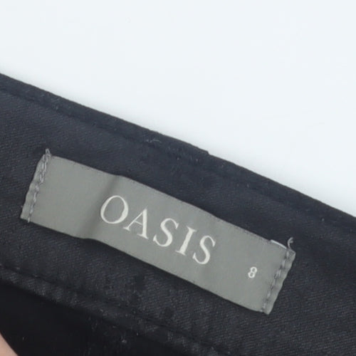 Oasis Women's Black Skinny Trousers, Size 8