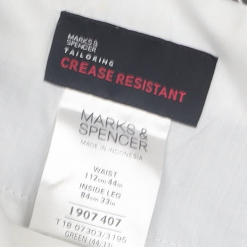 Marks & Spencer Men's Green Dress Pants Size 44
