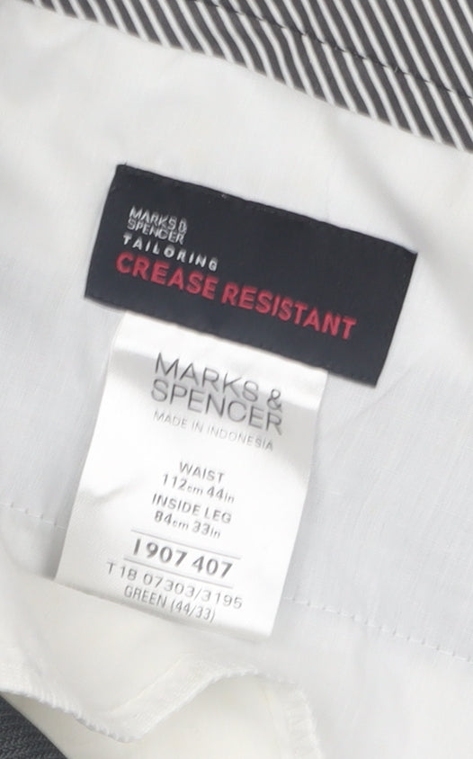 Marks & Spencer Men's Green Dress Pants Size 44