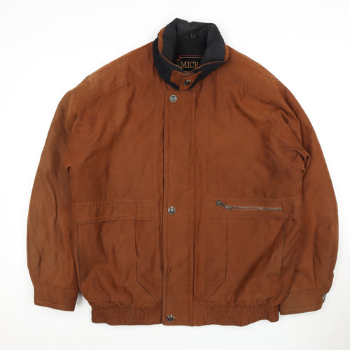 Micro Men’s Brown Casual Jacket Size 40