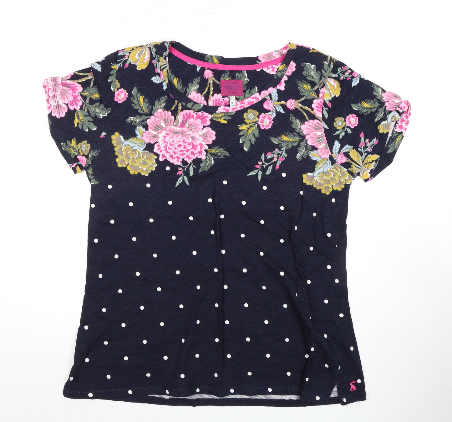 Joules Women's Multicoloured Floral T-Shirt Size 14