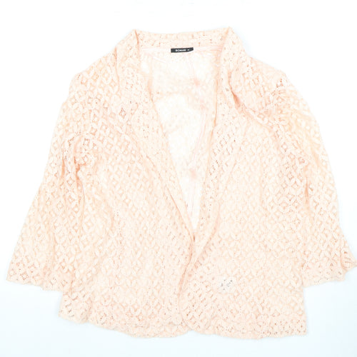 Roman Women's Pink Lace Blazer Size 14