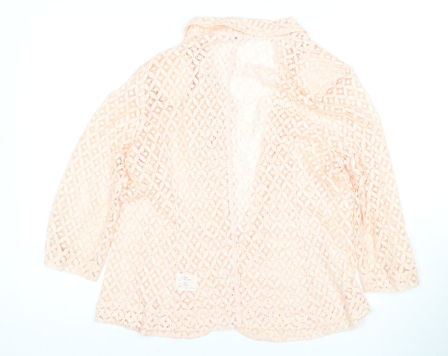 Roman Women's Pink Lace Blazer Size 14