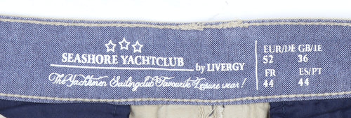 Livergy Men's Beige Chino Shorts Size 36