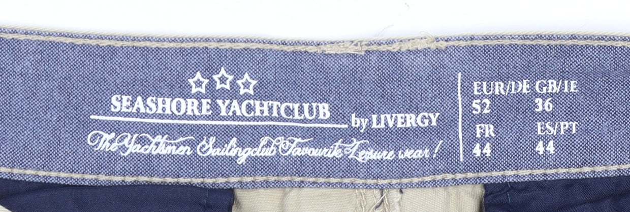 Livergy Men's Beige Chino Shorts Size 36