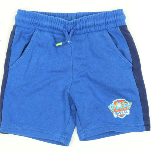 Nickelodeon Boys Blue Athletic Shorts with PAW Patrol