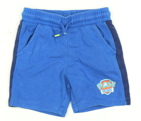 Nickelodeon Boys Blue Athletic Shorts with PAW Patrol
