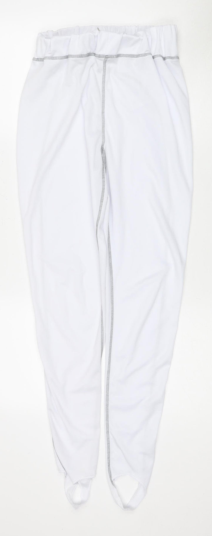 Equestrian Women's White Stirrup Riding Trousers - M