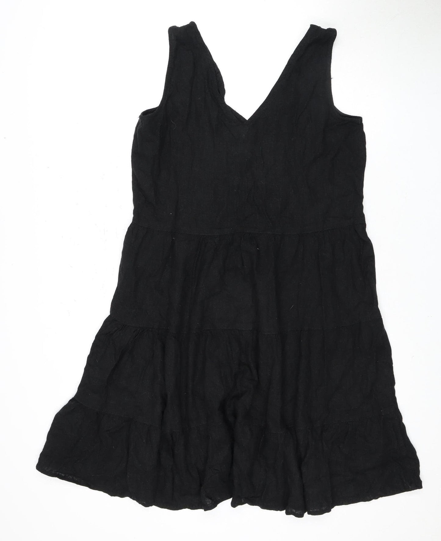 Next Women's Black Sleeveless Dress Size 14