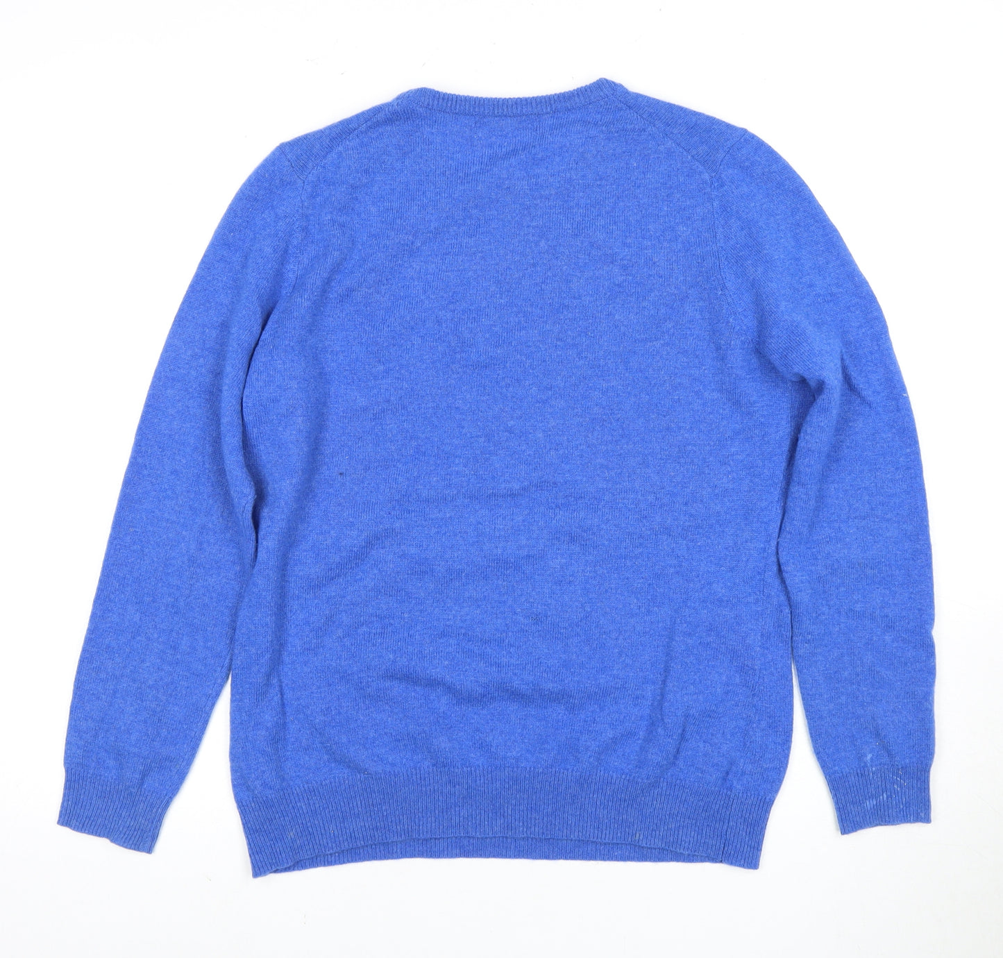 Woolovers Women's Blue Pullover Jumper M