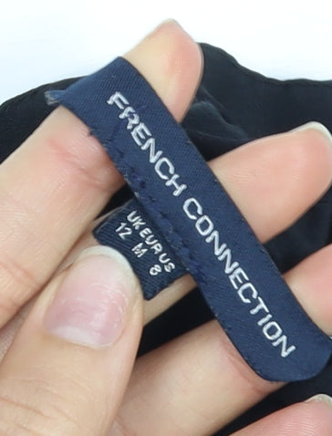 French Connection Women's Black Off Shoulder Top Size 12