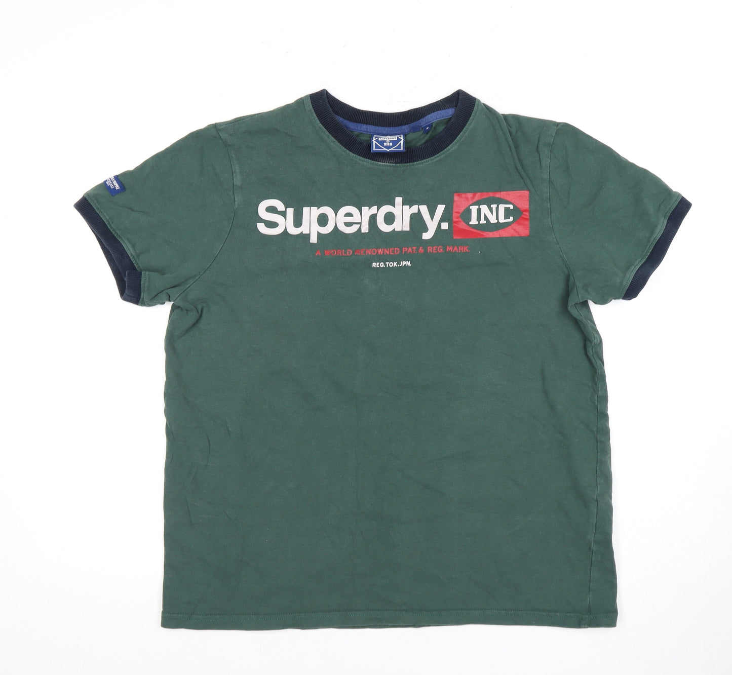 Superdry Men's Green Graphic Print T-Shirt M