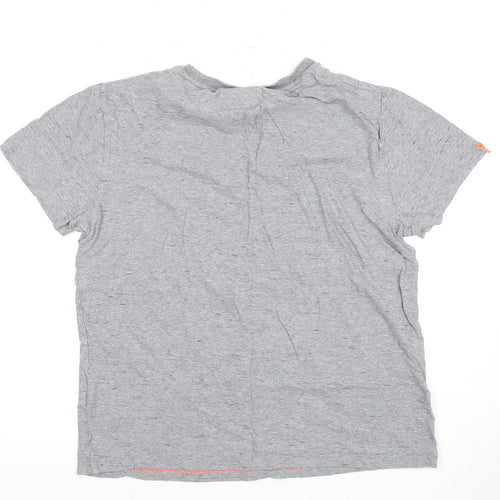 Superdry Men's Grey Crew Neck T-Shirt Size M