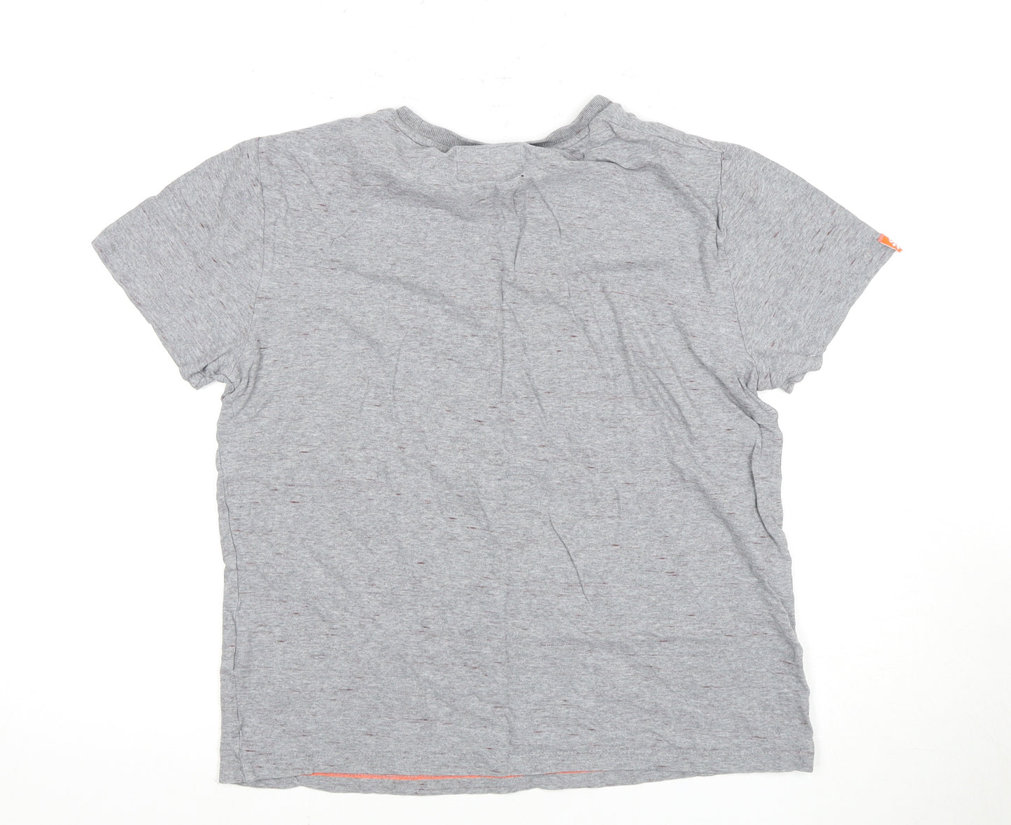 Superdry Men's Grey Crew Neck T-Shirt Size M
