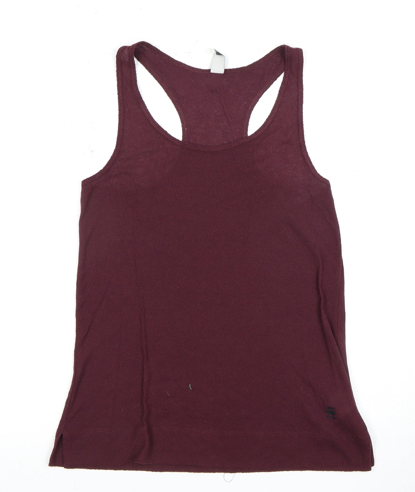 G-Star Women's Red Sleeveless Tank Top, Size S