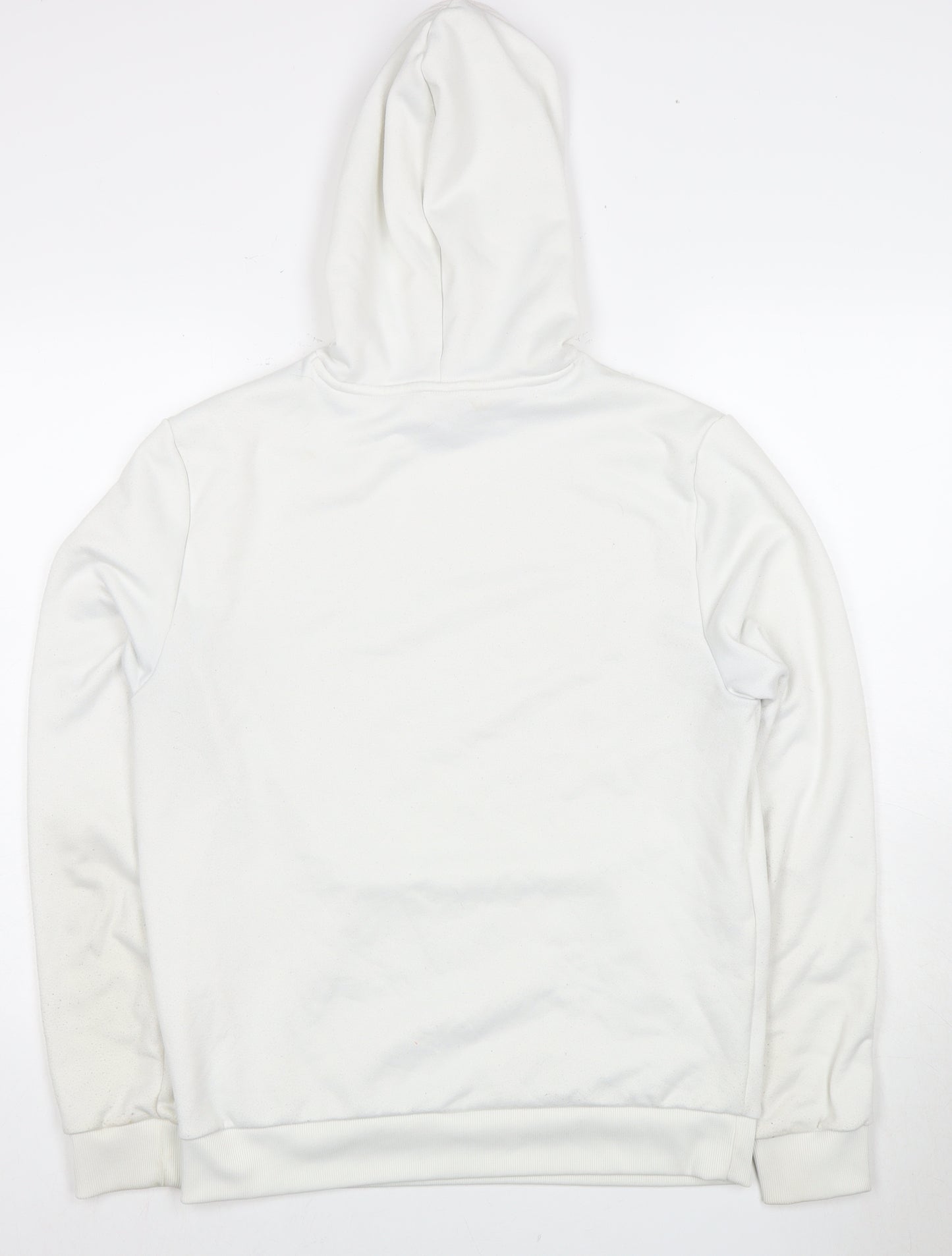 Tommy Sport Men's White Hoodie Size S Pullover