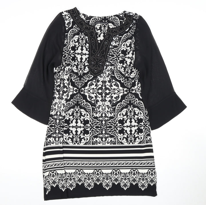 David Emanuel Women's Black Size 10 Dress