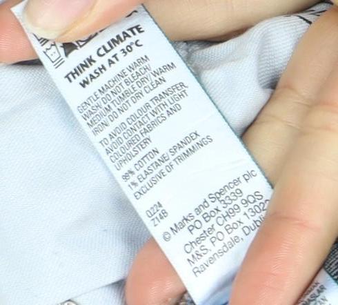 Marks and Spencer Men's Blue Slim Fit Jeans 36/31