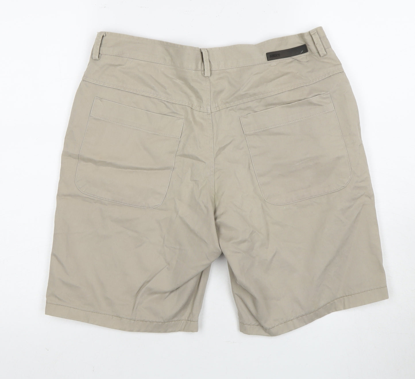Next Men's Beige Chino Shorts - Size 34 Casual