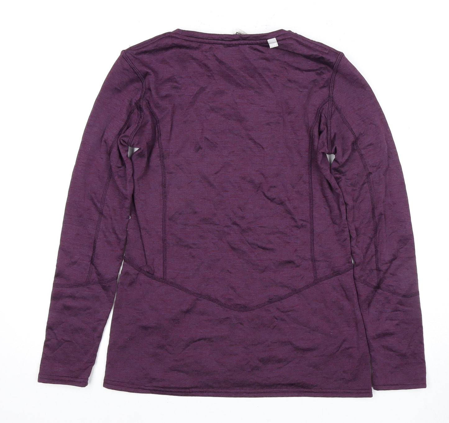 Decathlon Women's Purple Long Sleeve Ski Top