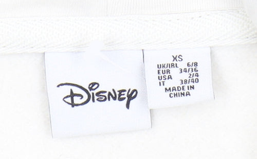 Disney Ivory XS Mickey Mouse Hoodie Unisex Pullover