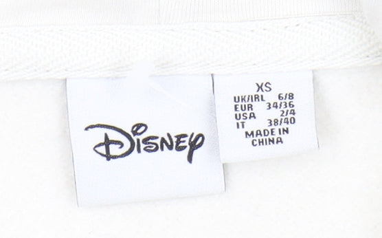 Disney Ivory XS Mickey Mouse Hoodie Unisex Pullover