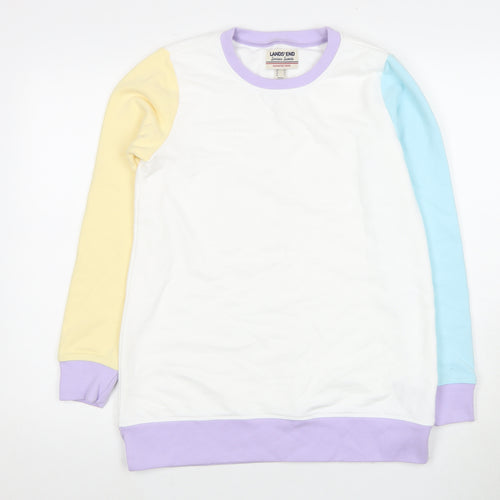 Lands' End Women's Multicoloured XS Pullover Sweatshirt