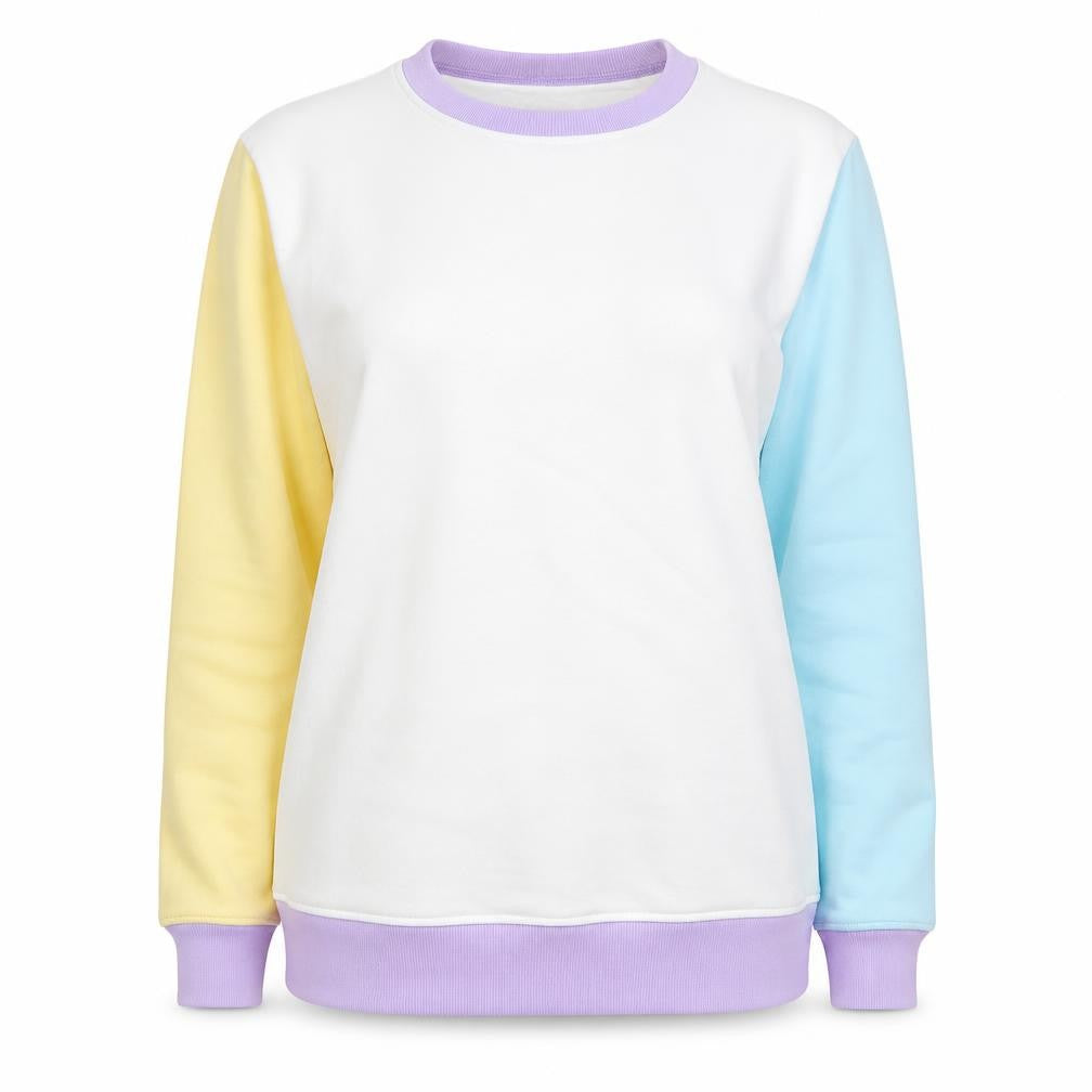 Front view of Lands' End Women's Multicoloured XS Pullover Sweatshirt