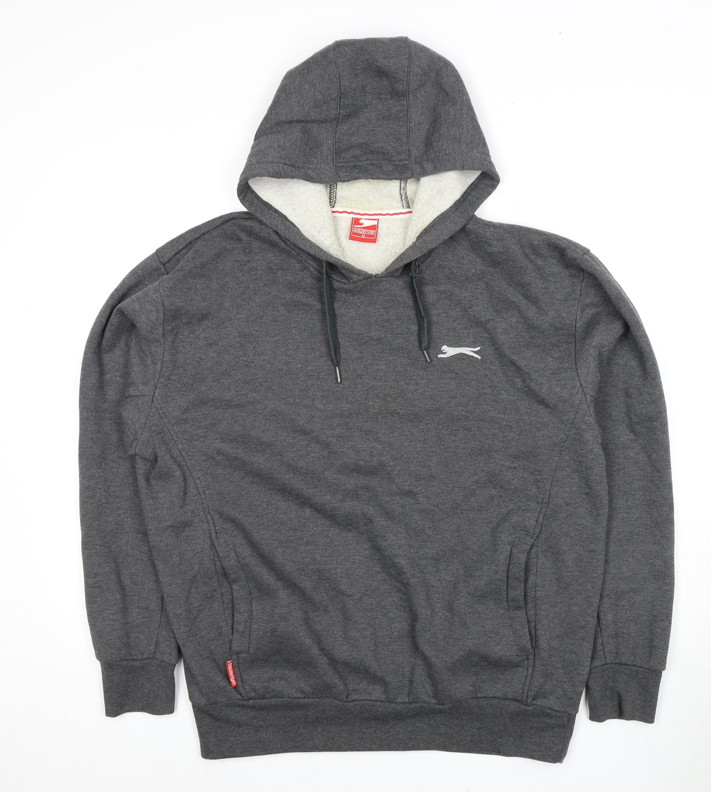 Slazenger Men's Grey Pullover Hoodie Medium
