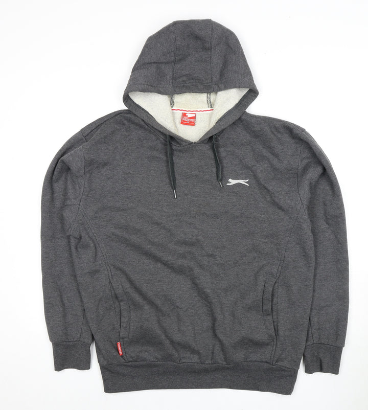 Slazenger Men's Grey Pullover Hoodie Medium