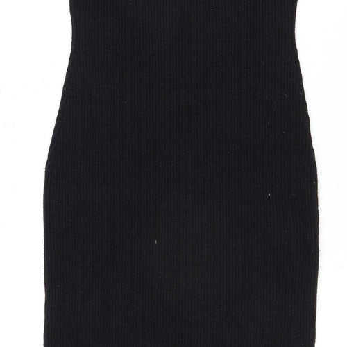 River Island Women's Black Bodycon Dress, Size 12