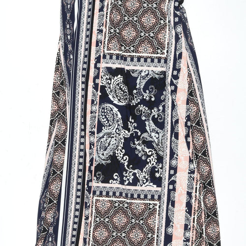 Wallis Women's Multicoloured Maxi Dress Size 10