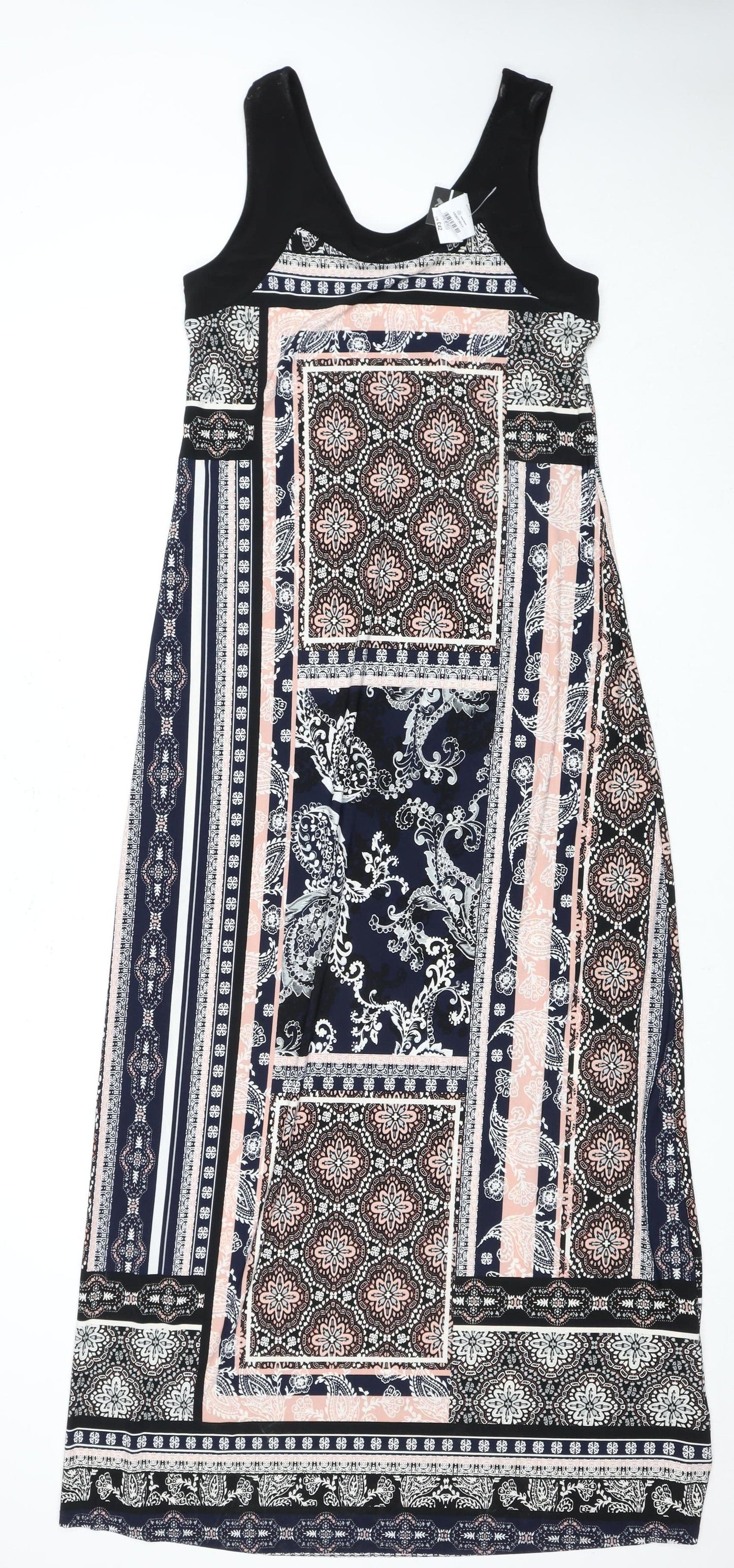 Wallis Women's Multicoloured Maxi Dress Size 10