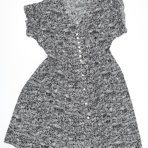Belcci Women's Black Animal Print Dress