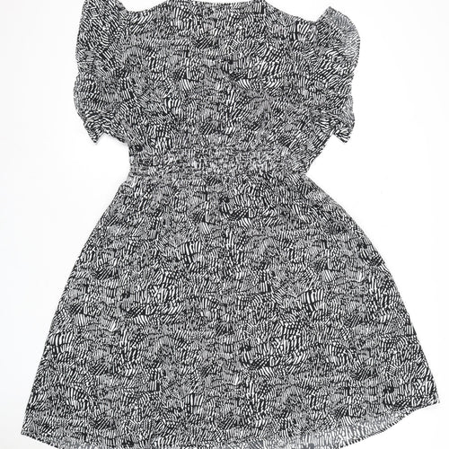 Belcci Women's Black Animal Print Dress