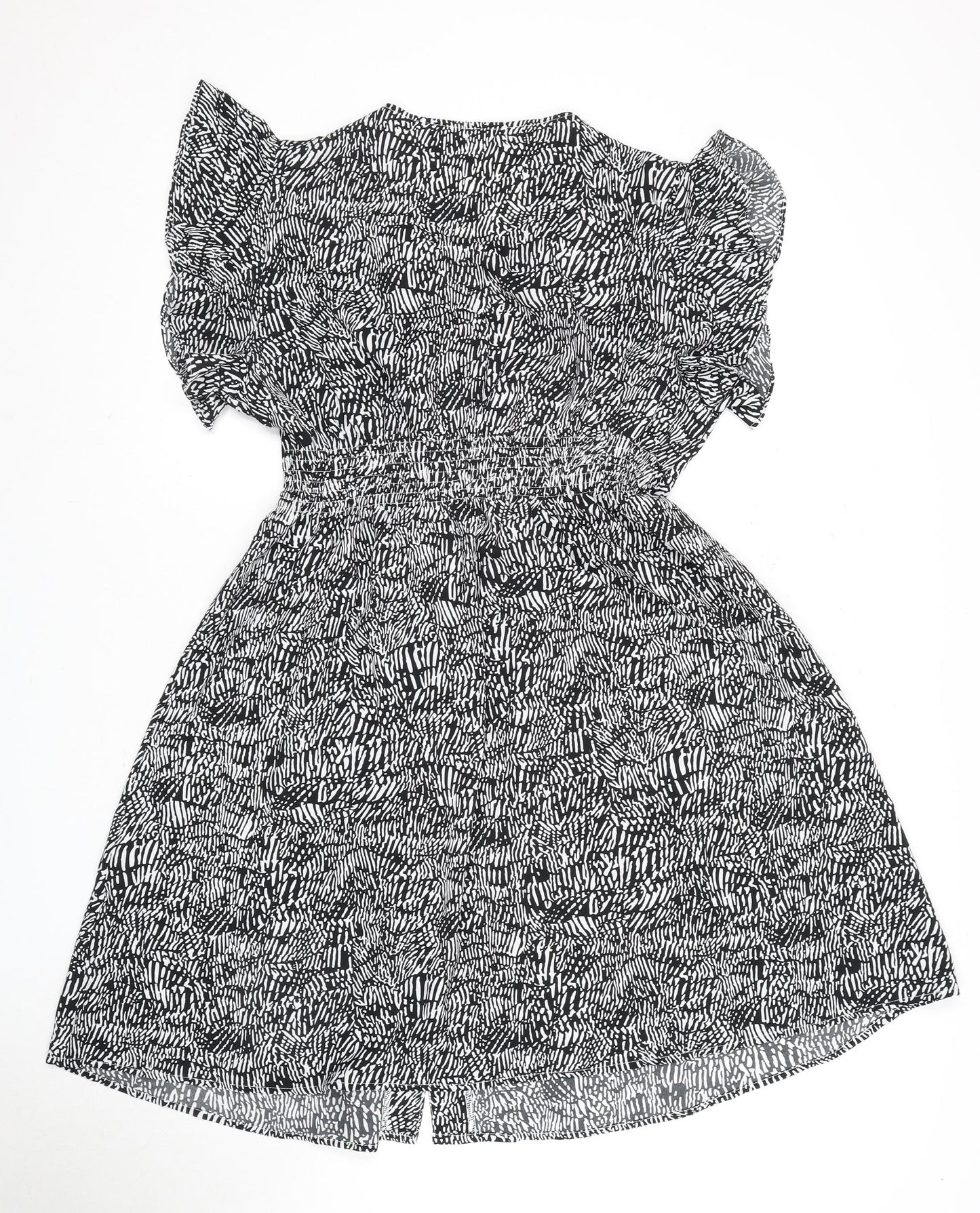 Belcci Women's Black Animal Print Dress