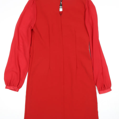 Next Women's Red Shift Dress Size 8