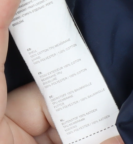 Trespass Men's Blue L Rain Coat Waterproof Jacket