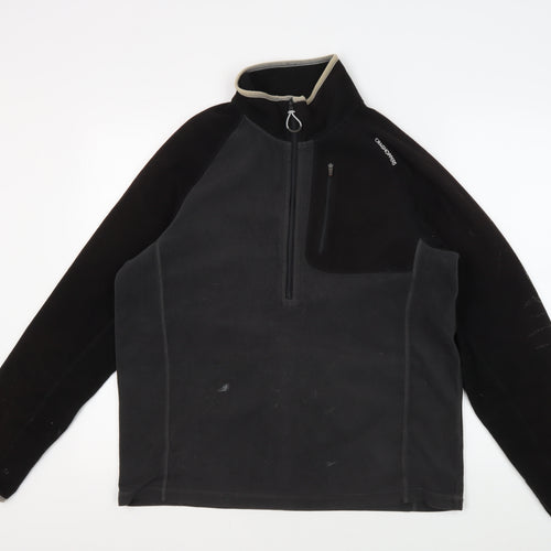 Craghoppers Men's Black Fleece Sweatshirt L