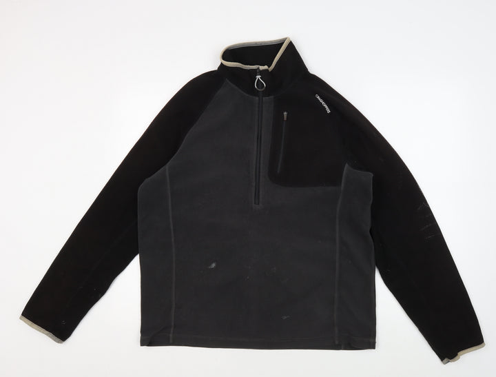 Craghoppers Men's Black Fleece Sweatshirt L