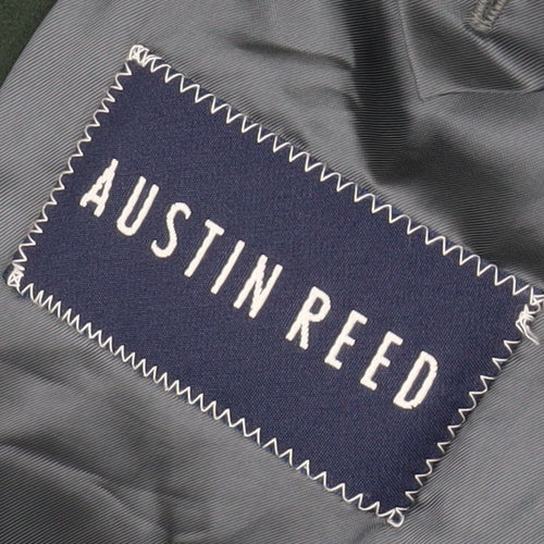 Austin Reed Men's Green Wool Cashmere Blazer 40R