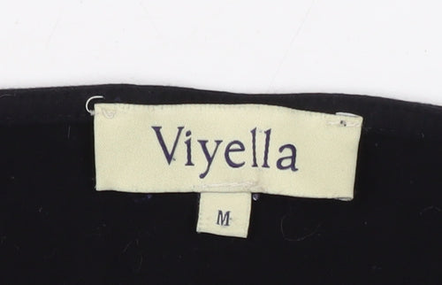 Viyella Women's Black 3/4 Sleeve T-Shirt M