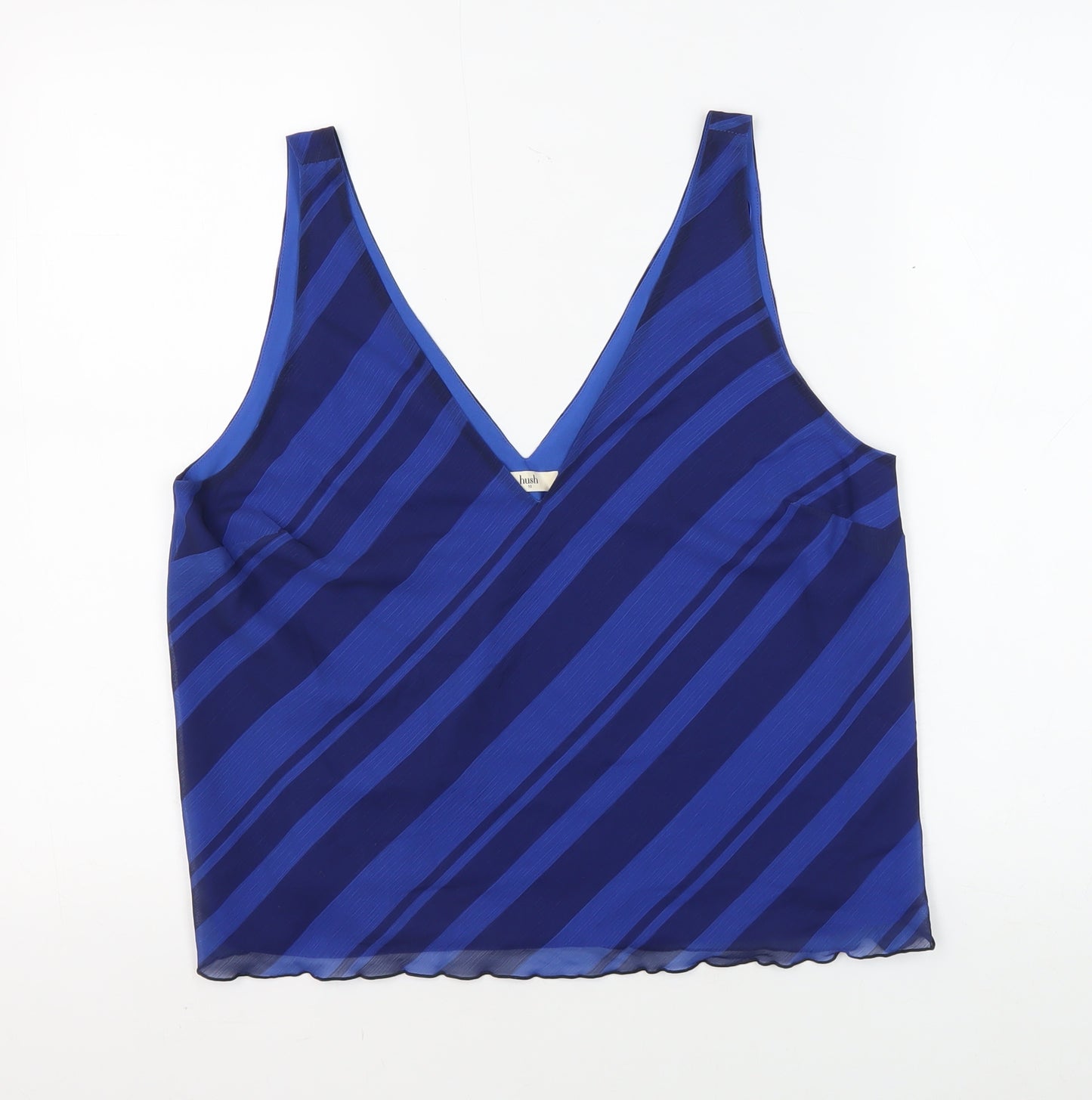 Hush Women's Blue Camisole Tank Top Size 10